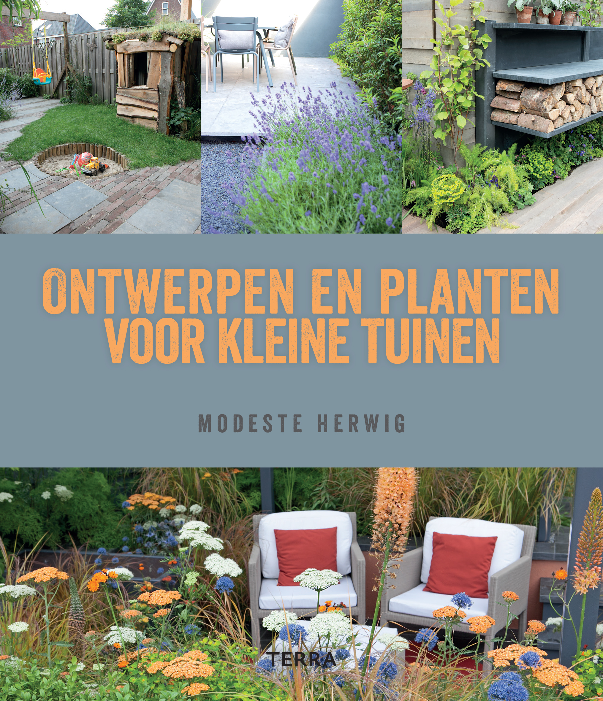 Hedendaags Ontwerpen en planten voor kleine tuinen | Terra publishing JZ-89